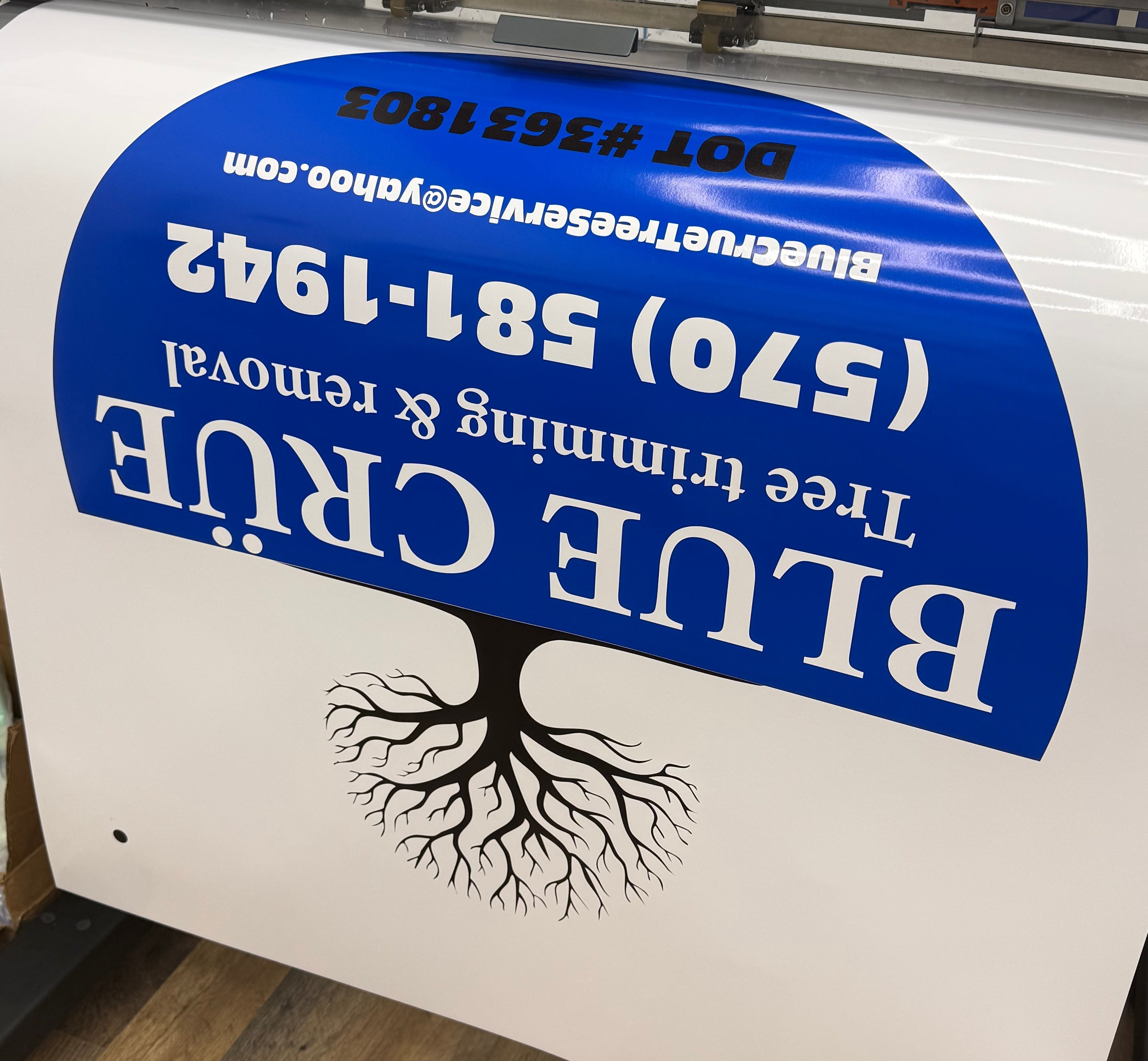 Vehicle door decals