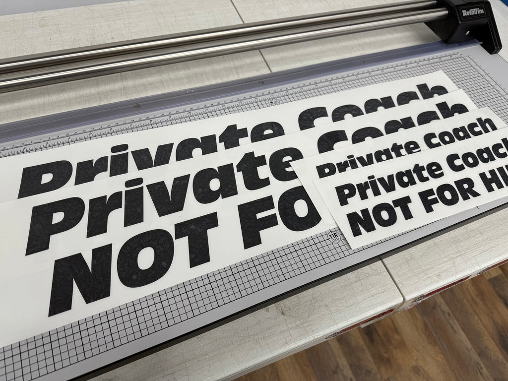 Vehicle ID transfer decals