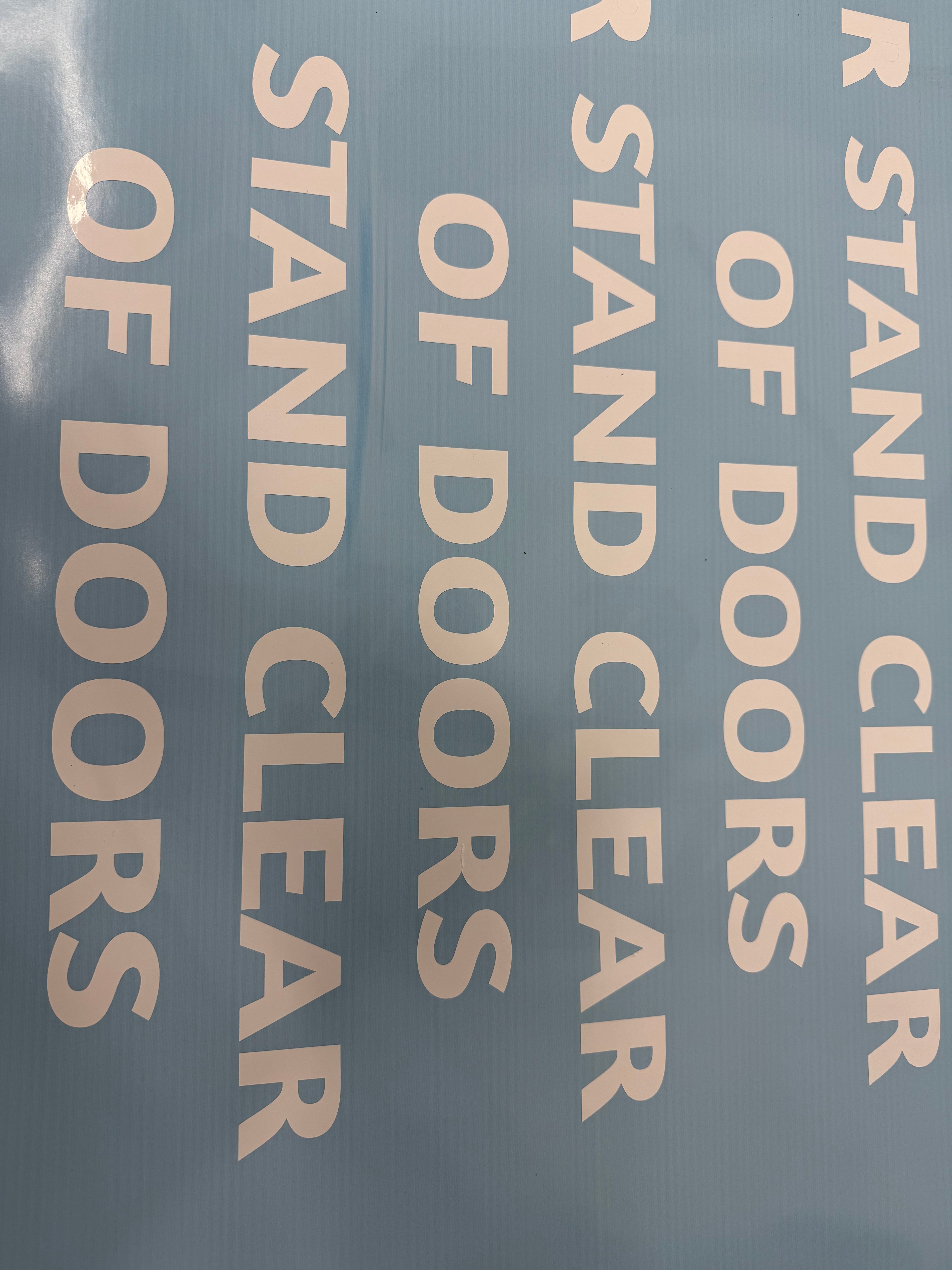 Vehicle ID transfer decals