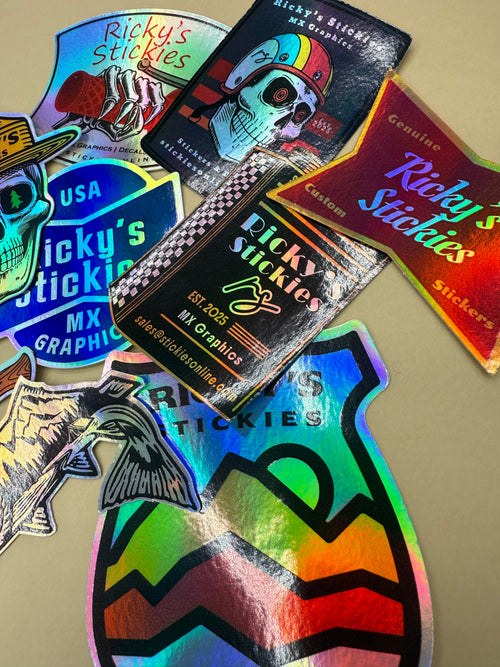 Holographic Custom Stickers