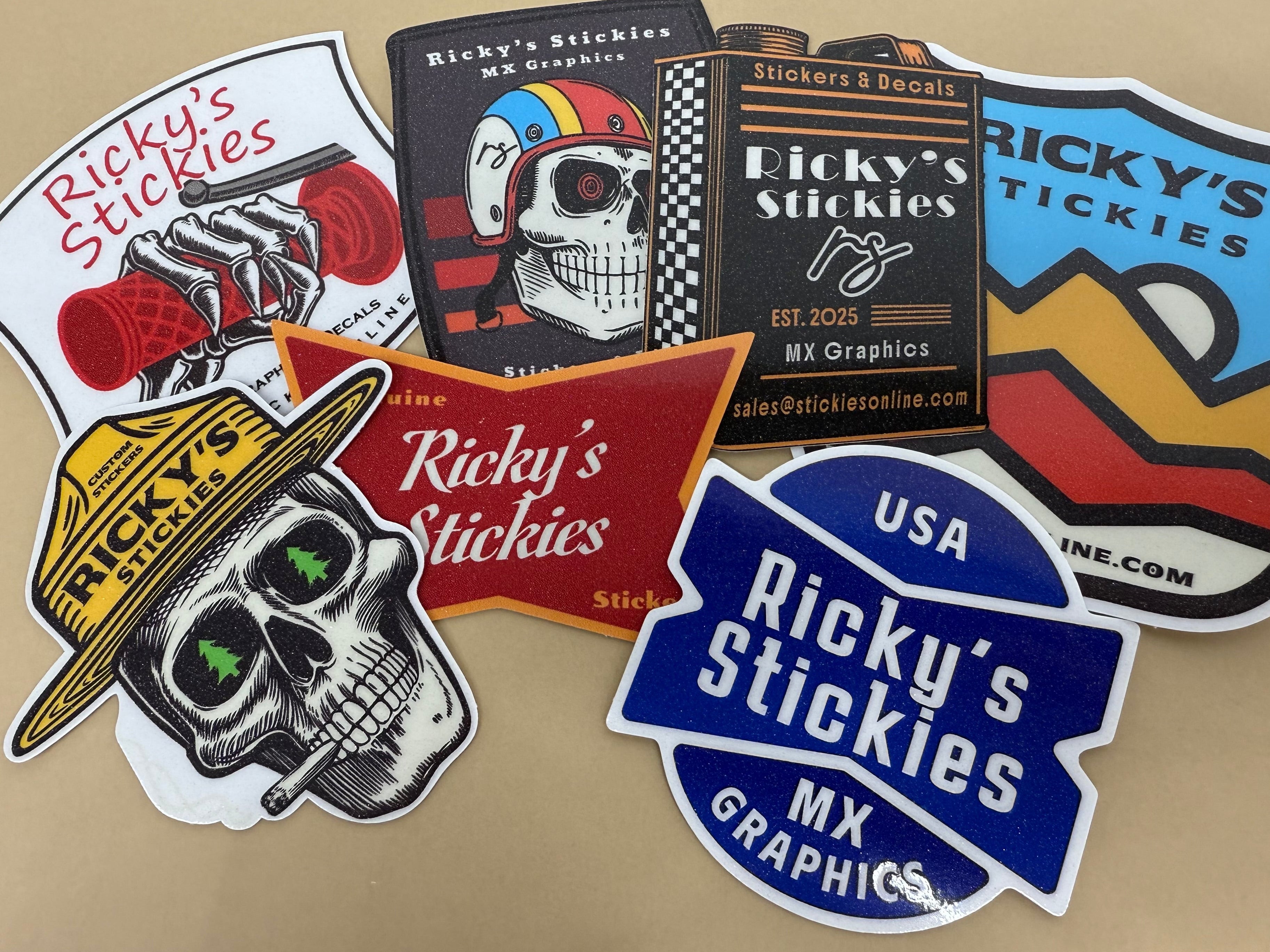 Ricky’s Stickies decals, stickers and MX graphics